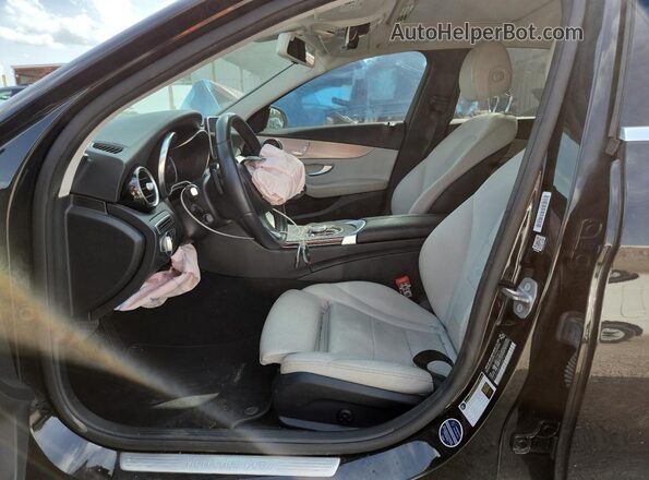 55SWF4JB3JU266713 2018 MERCEDES-BENZ C Black 