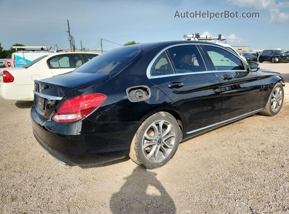 55SWF4JB3JU266713 2018 MERCEDES-BENZ C Black 