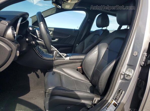 55SWF4JB4GU145066 2016 MERCEDES-BENZ C Gray Սալոնի դիմացի տեսք
