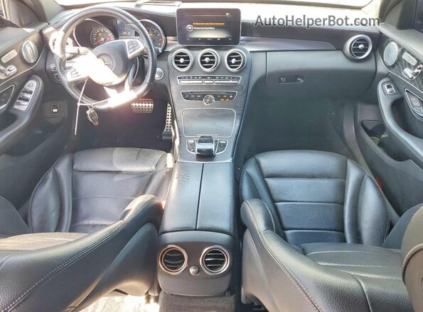 55SWF4JB4GU171196 2016 MERCEDES-BENZ C Silver წინა პანელის ხედი
