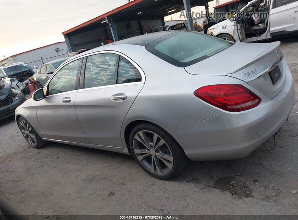 55SWF4JB4GU178004 2016 MERCEDES-BENZ C-CLASS Silver Սալոնի 360 աստիճան տեսք