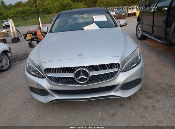 55SWF4JB4GU178004 2016 MERCEDES-BENZ C-CLASS Silver Սարքավորումների վահանակի տեսք
