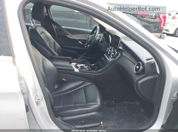 55SWF4JB4GU178004 2016 MERCEDES-BENZ C-CLASS Silver Սալոնի դիմացի տեսք