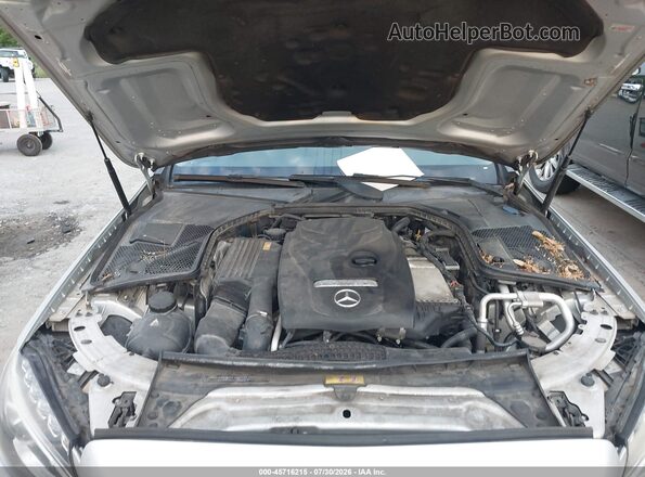 55SWF4JB4GU178004 2016 MERCEDES-BENZ C-CLASS Silver Հետևի տեսք