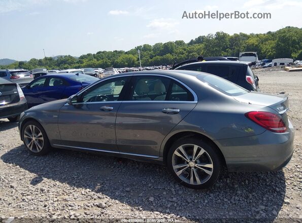 55SWF4JB4HU181891 2017 MERCEDES-BENZ C-CLASS Light Blue Widok wnętrza 360 stopni