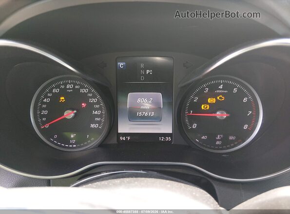 55SWF4JB4HU213402 2017 MERCEDES-BENZ C-CLASS White Vista de los asientos traseros