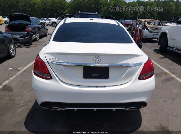 55SWF4JB4HU213402 2017 MERCEDES-BENZ C-CLASS White 