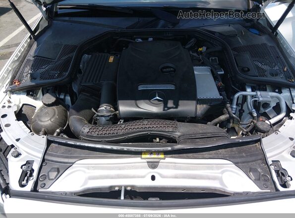 55SWF4JB4HU213402 2017 MERCEDES-BENZ C-CLASS White Vista trasera