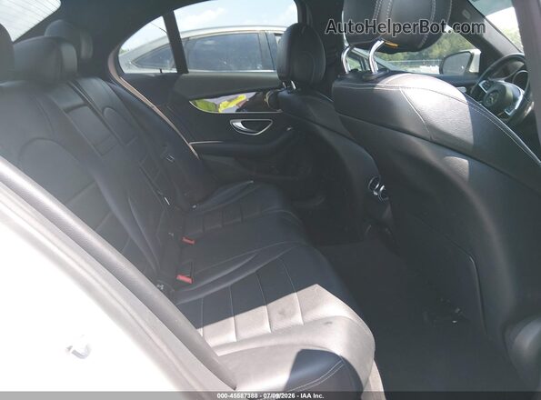 55SWF4JB4HU213402 2017 MERCEDES-BENZ C-CLASS White Vista de la etiqueta del VIN