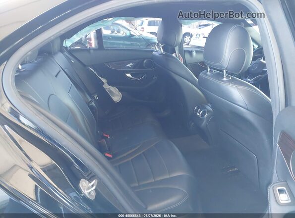 55SWF4JB4JU256157 2018 MERCEDES-BENZ C-CLASS Черный Вид наклейки с VIN-кодом