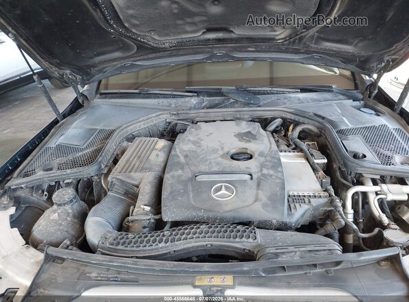 55SWF4JB4JU256157 2018 MERCEDES-BENZ C-CLASS Черный Вид сзади