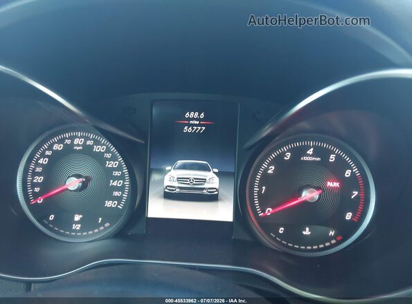 55SWF4JB4JU266526 2018 MERCEDES-BENZ C-CLASS Dark Blue Vista de los asientos traseros