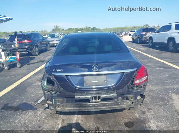 55SWF4JB4JU266526 2018 MERCEDES-BENZ C-CLASS Dark Blue 