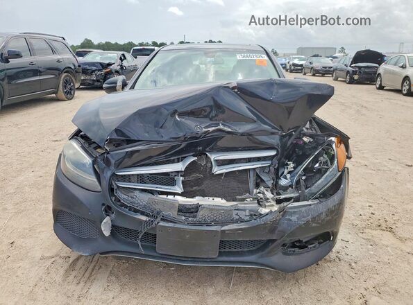 55SWF4JB4JU271080 2018 MERCEDES-BENZ C Черный Вид спереди