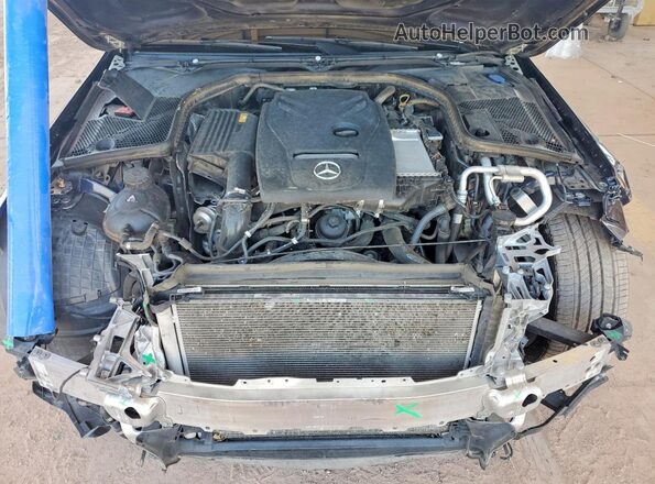 55SWF4JB4JU272102 2018 MERCEDES-BENZ C Синий Вид задней части салона