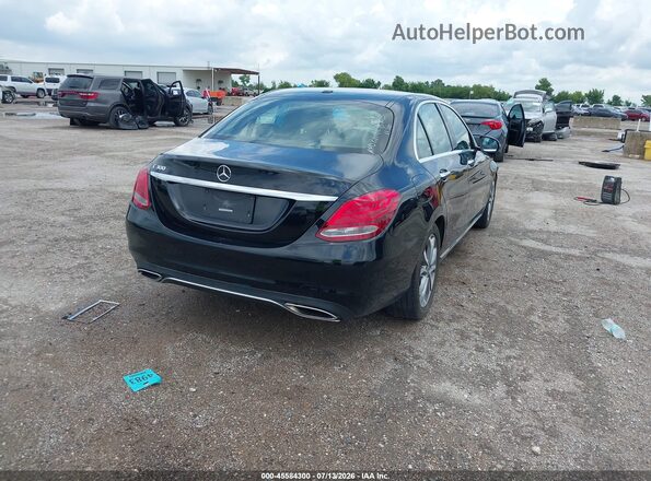 55SWF4JB5JU261156 2018 MERCEDES-BENZ C-CLASS Black უკანა მარჯვენა