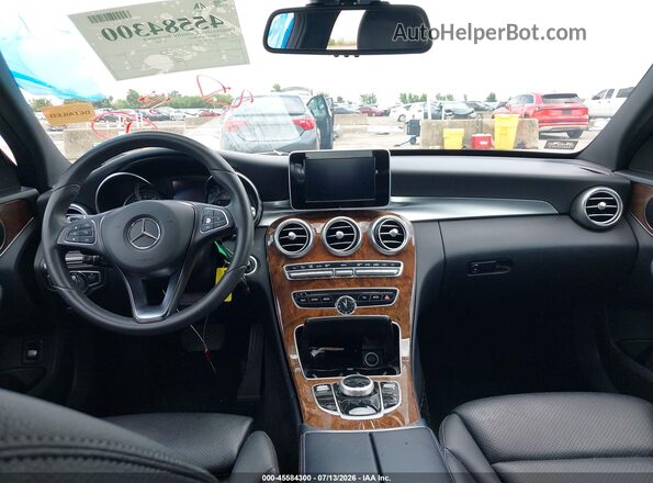 55SWF4JB5JU261156 2018 MERCEDES-BENZ C-CLASS Black 