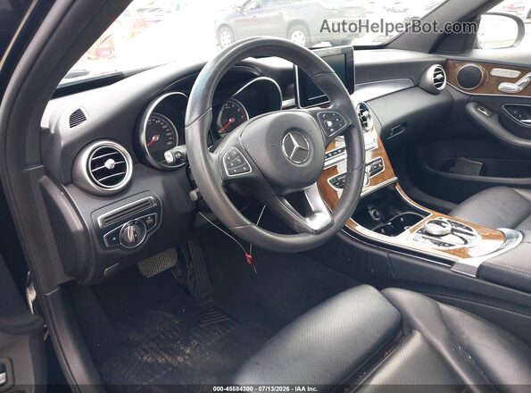 55SWF4JB5JU261156 2018 MERCEDES-BENZ C-CLASS Black 