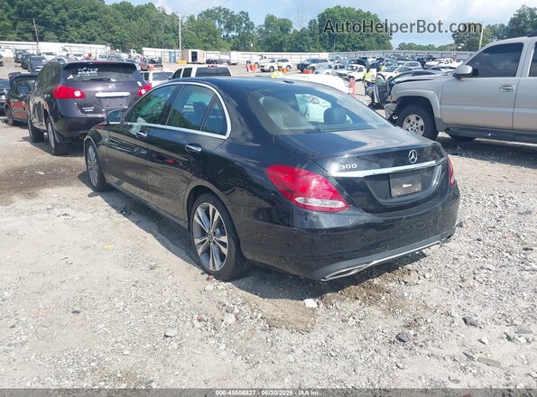 55SWF4JB5JU268737 2018 MERCEDES-BENZ C-CLASS Black Rear left