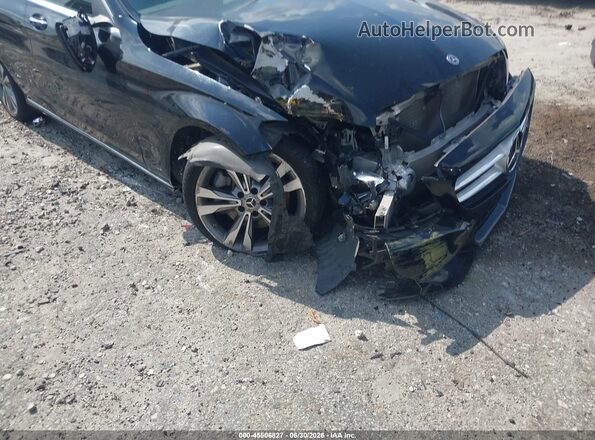 55SWF4JB5JU268737 2018 MERCEDES-BENZ C-CLASS Black Front view