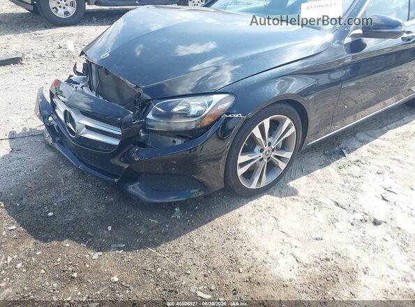 55SWF4JB5JU268737 2018 MERCEDES-BENZ C-CLASS Black 