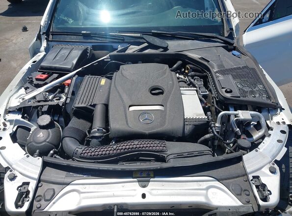 55SWF4JB5JU273324 2018 MERCEDES-BENZ C-CLASS White Vista trasera
