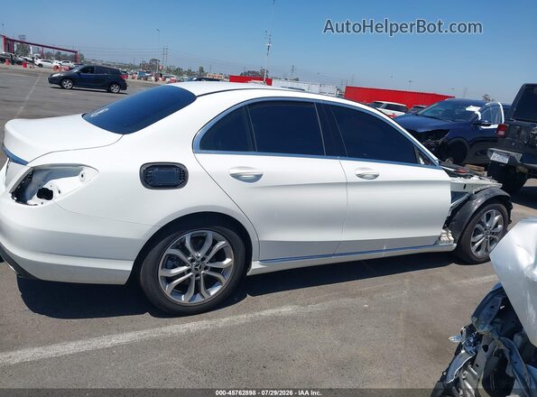 55SWF4JB5JU273324 2018 MERCEDES-BENZ C-CLASS White Vista interior de 360 grados