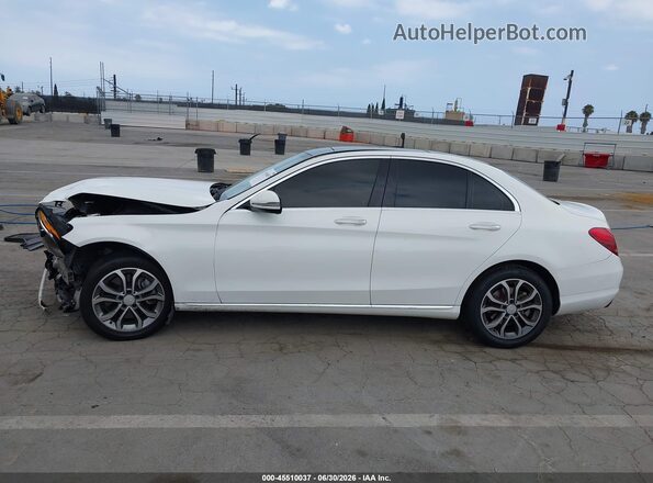 55SWF4JB6GU158224 2016 MERCEDES-BENZ C-CLASS White Vista interior de 360 grados