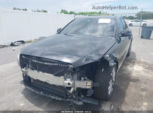 55SWF4JB6HU197350 2017 MERCEDES-BENZ C-CLASS Black Vista frontal