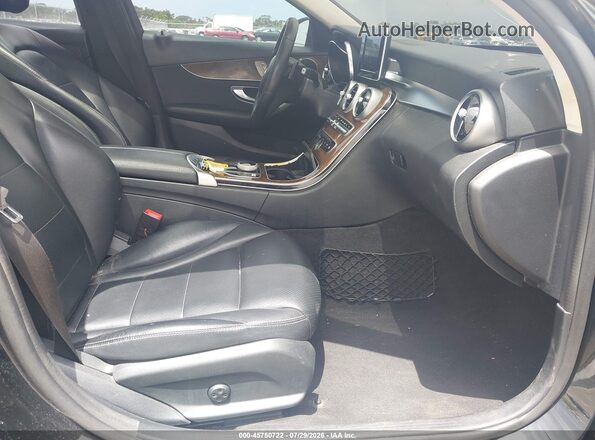 55SWF4JB6HU197350 2017 MERCEDES-BENZ C-CLASS Black Vista interior delantera