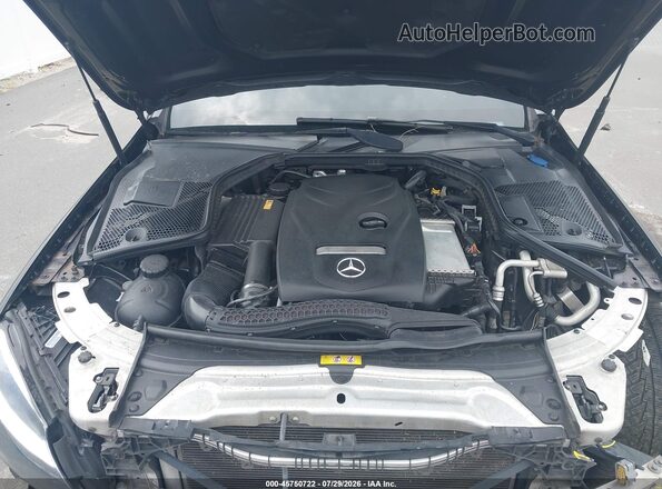 55SWF4JB6HU197350 2017 MERCEDES-BENZ C-CLASS Black Vista trasera