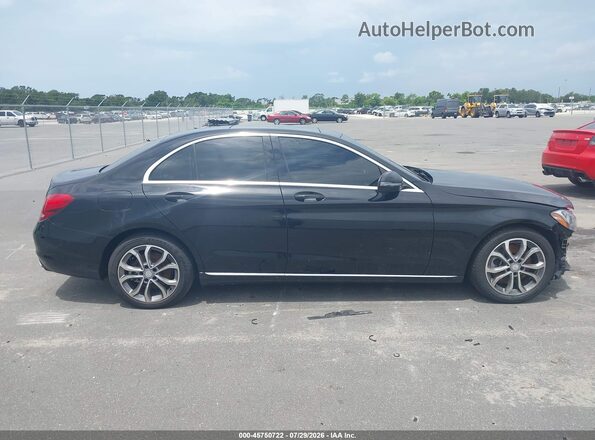 55SWF4JB6HU197350 2017 MERCEDES-BENZ C-CLASS Black Vista interior de 360 grados