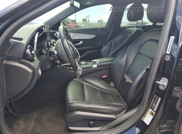 55SWF4JB6JU236721 2018 MERCEDES-BENZ C Black Սալոնի դիմացի տեսք