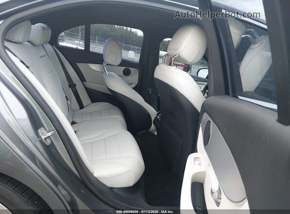 55SWF4JB6JU267161 2018 MERCEDES-BENZ C-CLASS Gray Widok naklejki z numerem VIN