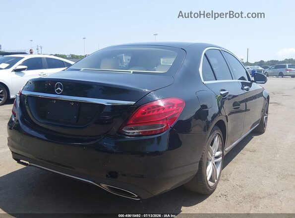 55SWF4JB7GU077491 2016 MERCEDES-BENZ C-CLASS Black Հետևի աջ