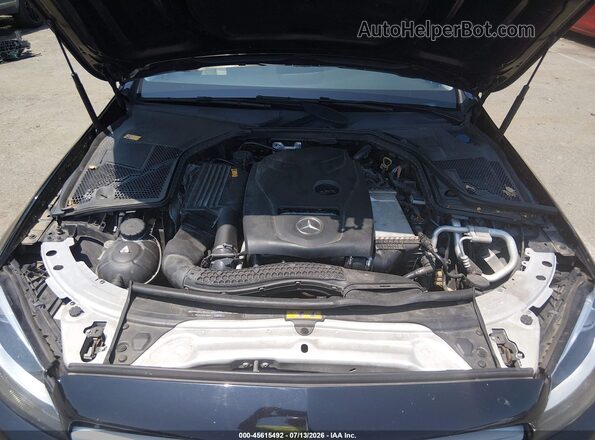 55SWF4JB7GU077491 2016 MERCEDES-BENZ C-CLASS Black Հետևի տեսք