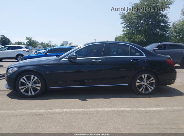 55SWF4JB7GU077491 2016 MERCEDES-BENZ C-CLASS Black Սալոնի 360 աստիճան տեսք