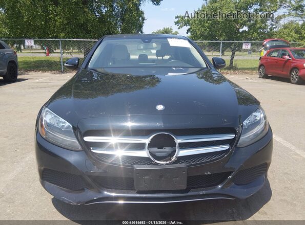 55SWF4JB7GU077491 2016 MERCEDES-BENZ C-CLASS Black Սարքավորումների վահանակի տեսք