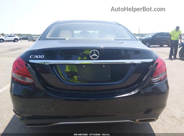 55SWF4JB7GU077491 2016 MERCEDES-BENZ C-CLASS Black 
