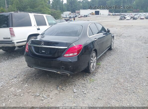 55SWF4JB7GU105306 2016 MERCEDES-BENZ C-CLASS Black Rear right