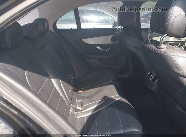 55SWF4JB7GU105306 2016 MERCEDES-BENZ C-CLASS Black VIN sticker view