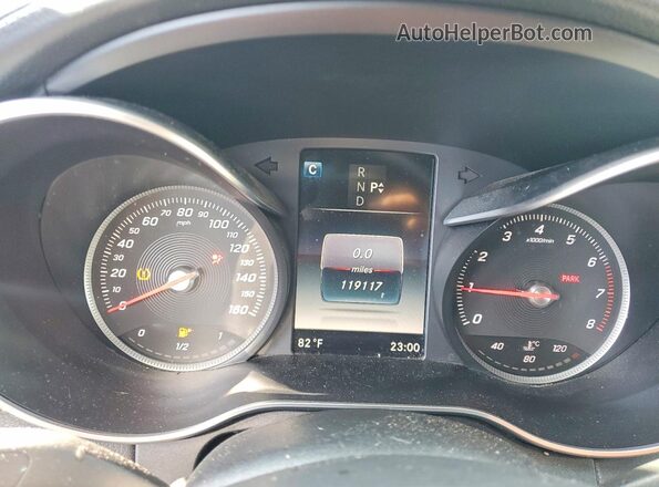 55SWF4JB7GU120145 2016 MERCEDES-BENZ C Серебряный Вид щитка приборов