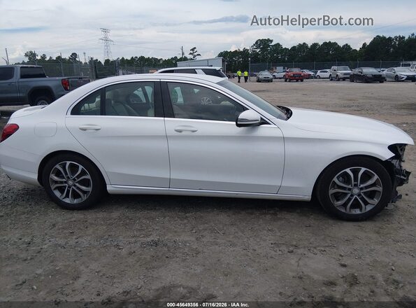 55SWF4JB7GU154893 2016 MERCEDES-BENZ C-CLASS White Панорамний вид салону 360°