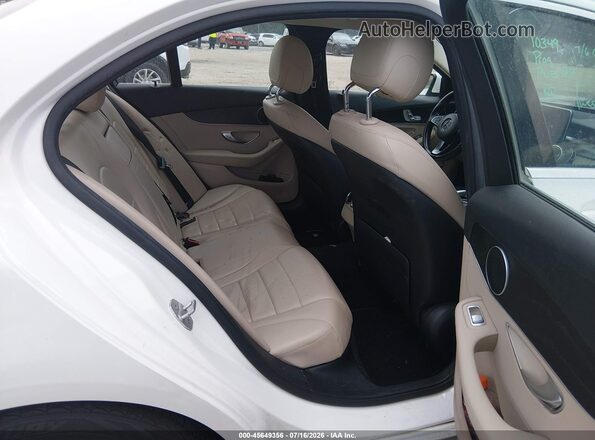 55SWF4JB7GU154893 2016 MERCEDES-BENZ C-CLASS White Вид наклейки з VIN-кодом