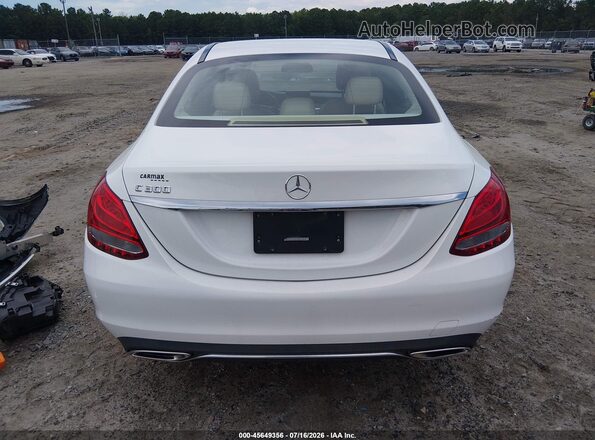 55SWF4JB7GU154893 2016 MERCEDES-BENZ C-CLASS White 