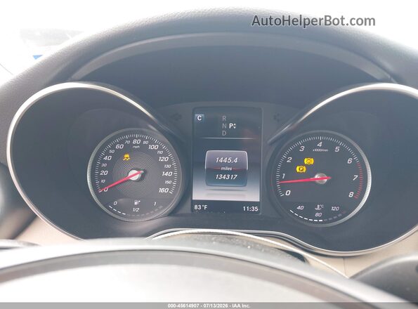 55SWF4JB7HU215516 2017 MERCEDES-BENZ C-CLASS White Vista de los asientos traseros
