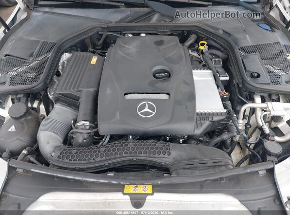 55SWF4JB7HU215516 2017 MERCEDES-BENZ C-CLASS White Vista trasera