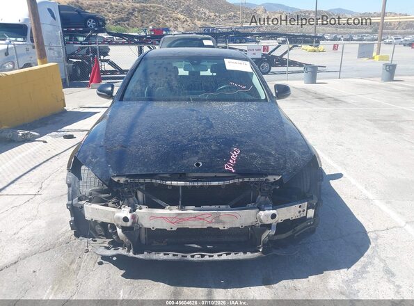 55SWF4JB7HU227780 2017 MERCEDES-BENZ C-CLASS Black Սալոնի հետևի տեսք