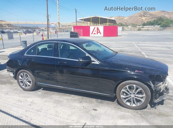55SWF4JB7HU227780 2017 MERCEDES-BENZ C-CLASS Black Սալոնի 360 աստիճան տեսք
