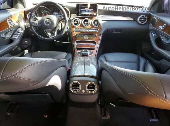55SWF4JB8GU167796 2016 MERCEDES-BENZ C Silver წინა პანელის ხედი